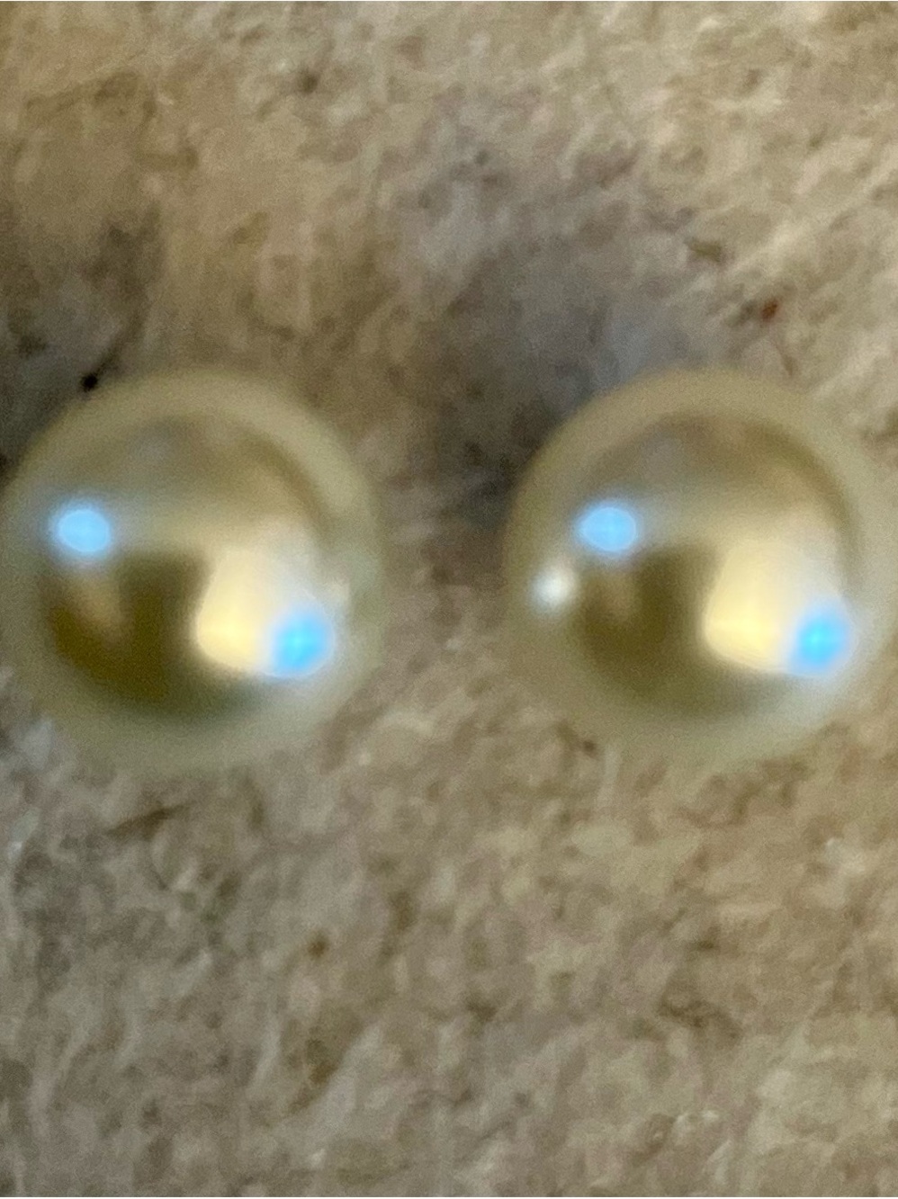 Faux Pearl Post Stud Pierced Earrings